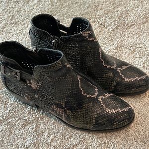 Vince Camuto snake boots